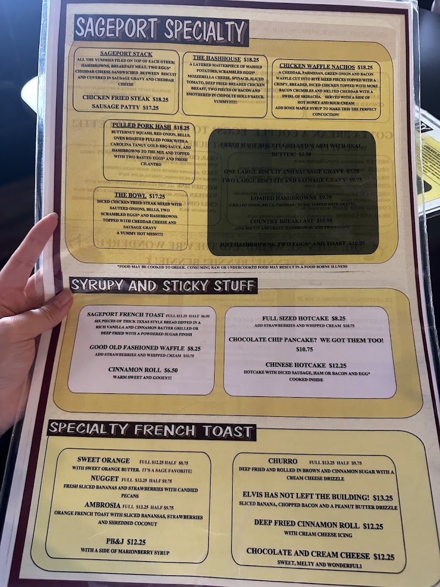 Menu Sage Port Grille-2