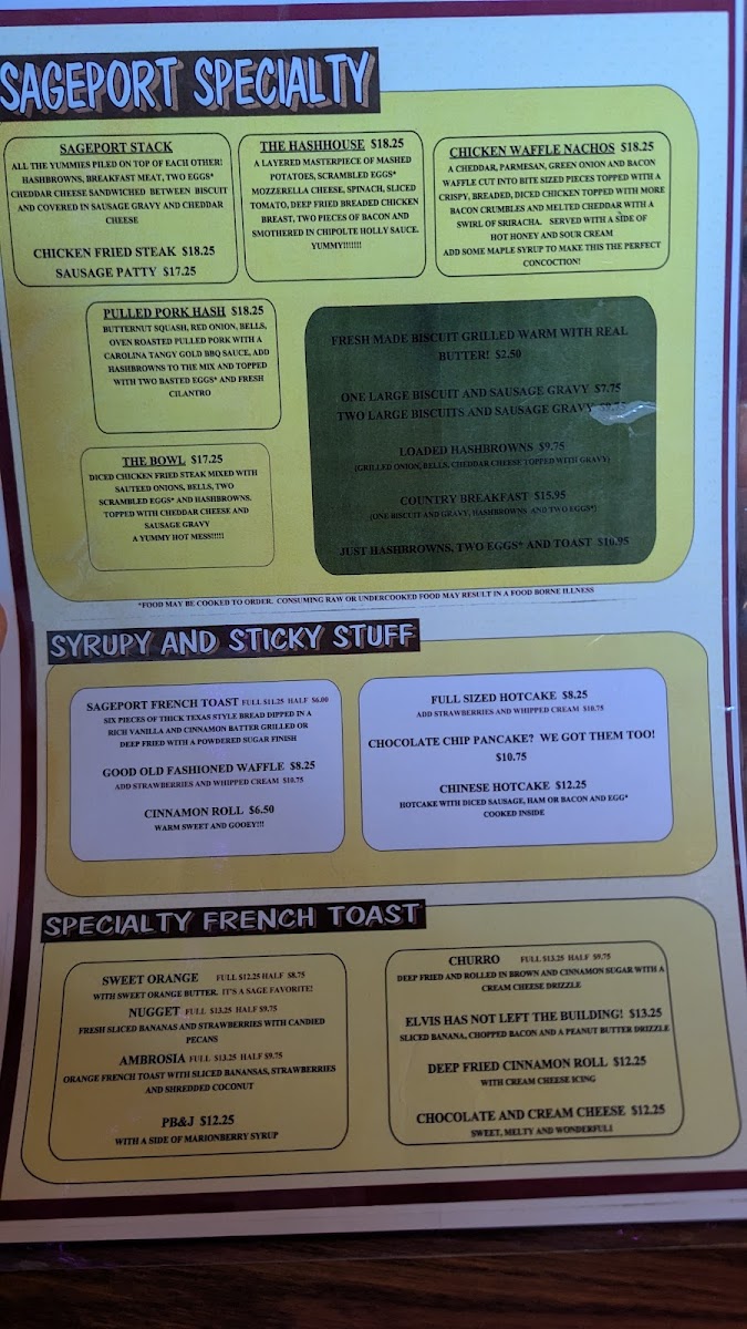 Menu Sage Port Grille-7